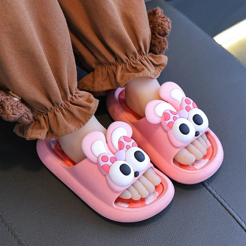 Summer children's slippers boys shoes non-slip soft bottom indoor bath family slippers kids shoes for girl