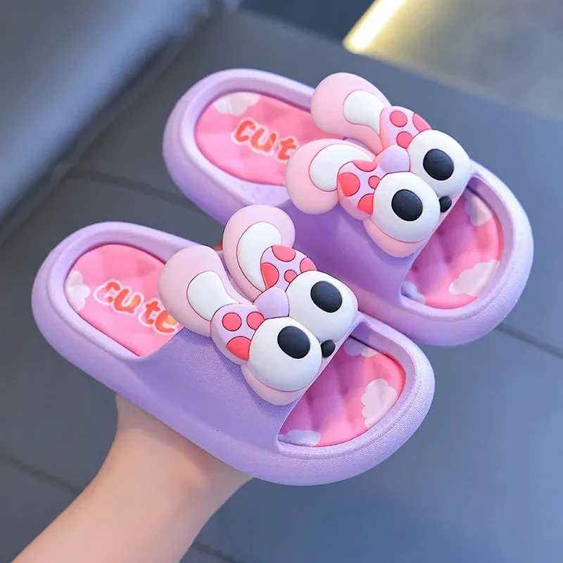 Summer children's slippers boys shoes non-slip soft bottom indoor bath family slippers kids shoes for girl