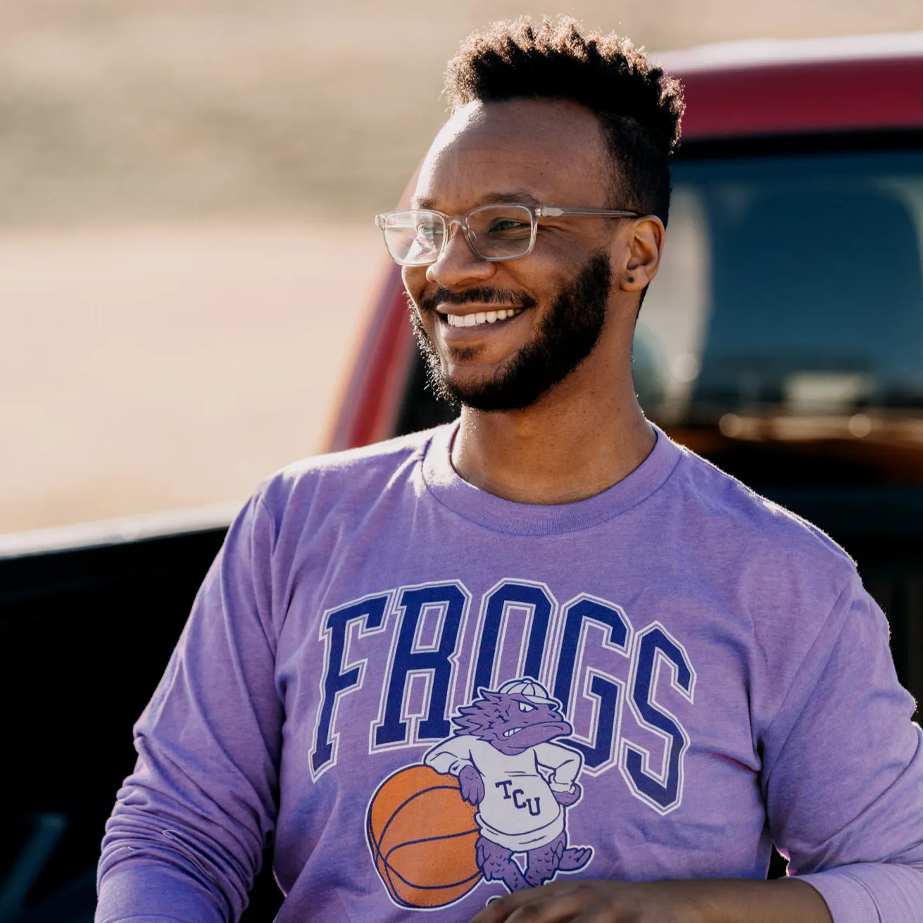 TCU Horned Frogs Basketball Long Sleeve