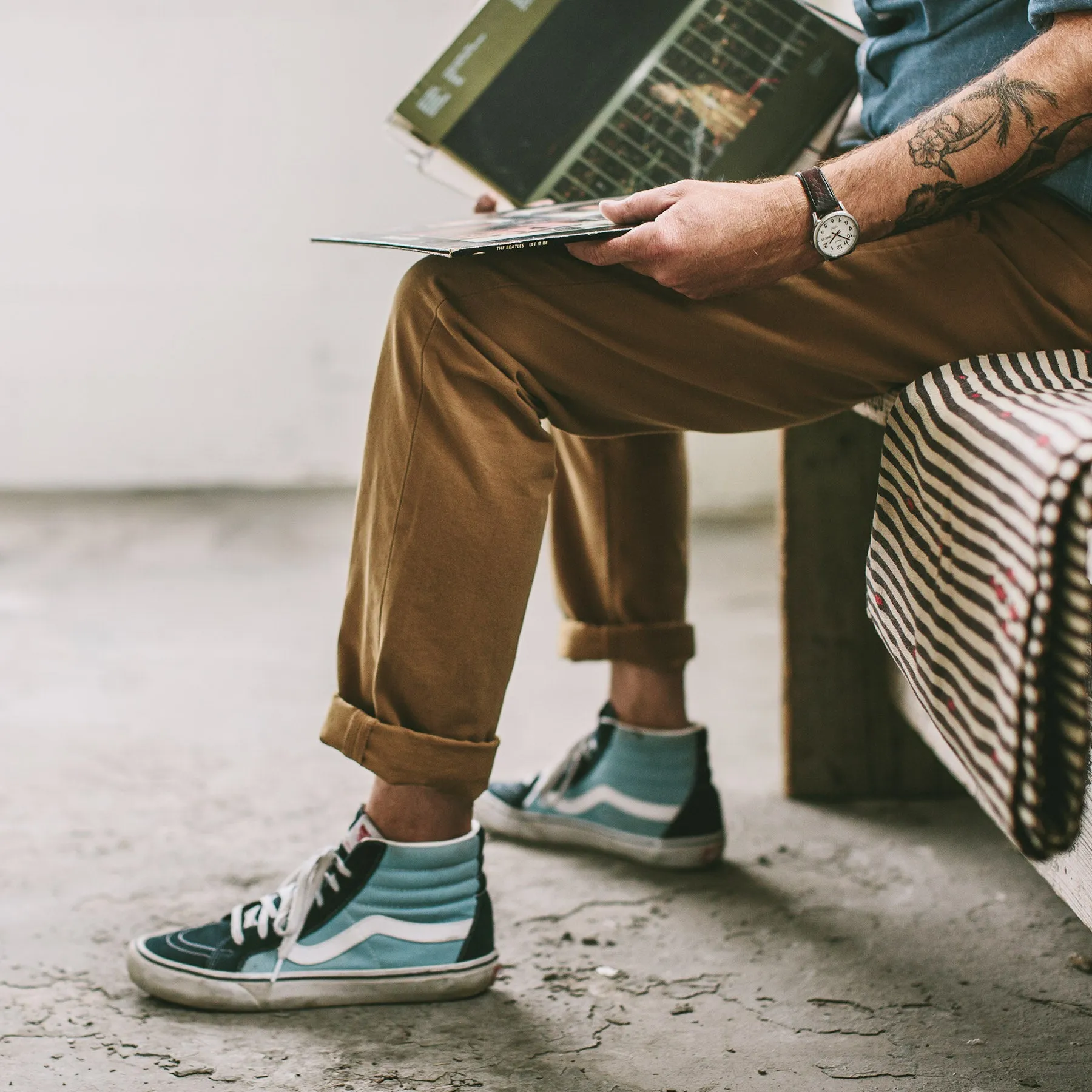 The Democratic Chino in British Khaki