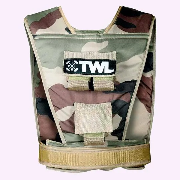 The WOD Life - Weight Vest - 10Kg - Camo