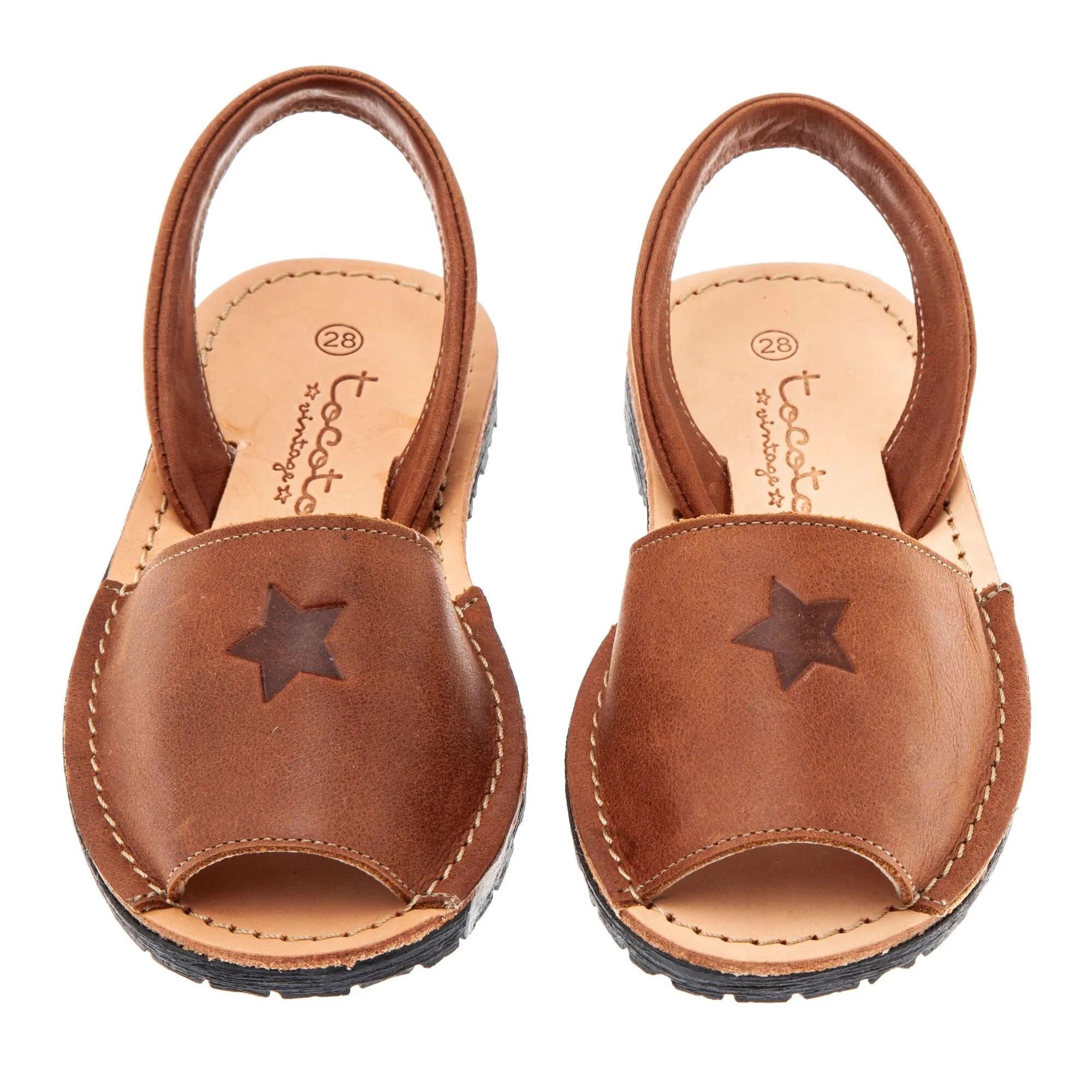 Tocoto Vintage Menorcan Sandals - Brown