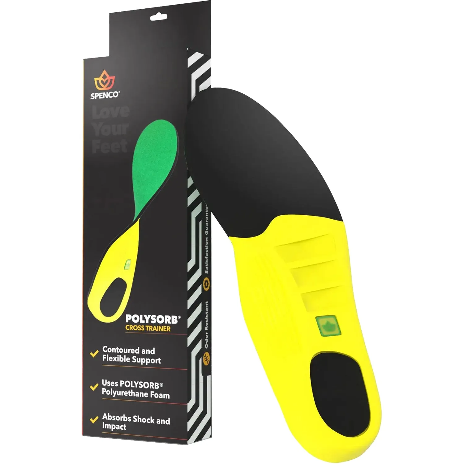 Unisex Spenco PolySorb Cross Trainer Insoles