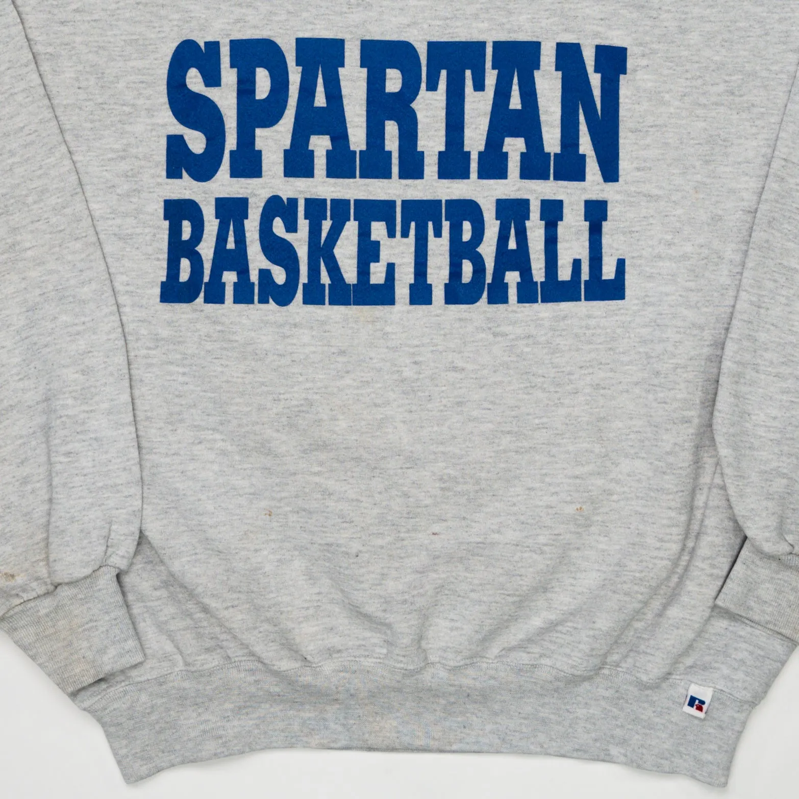 Vintage 90s Spartan Basketball x Russel Athletic Crewneck