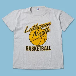 Vintage Lutheran North Basketball T-Shirt Large