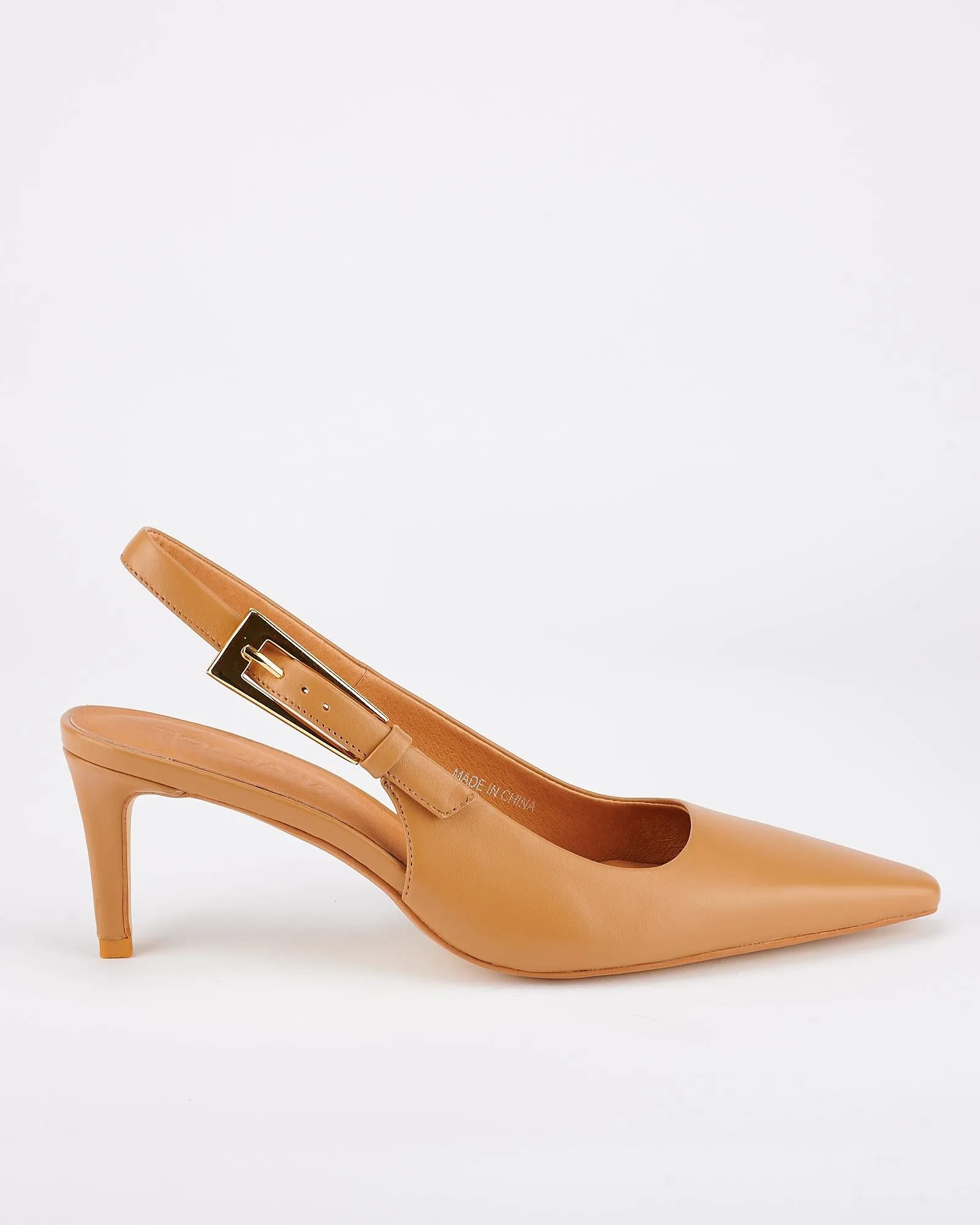 Voltaire Heel Tan