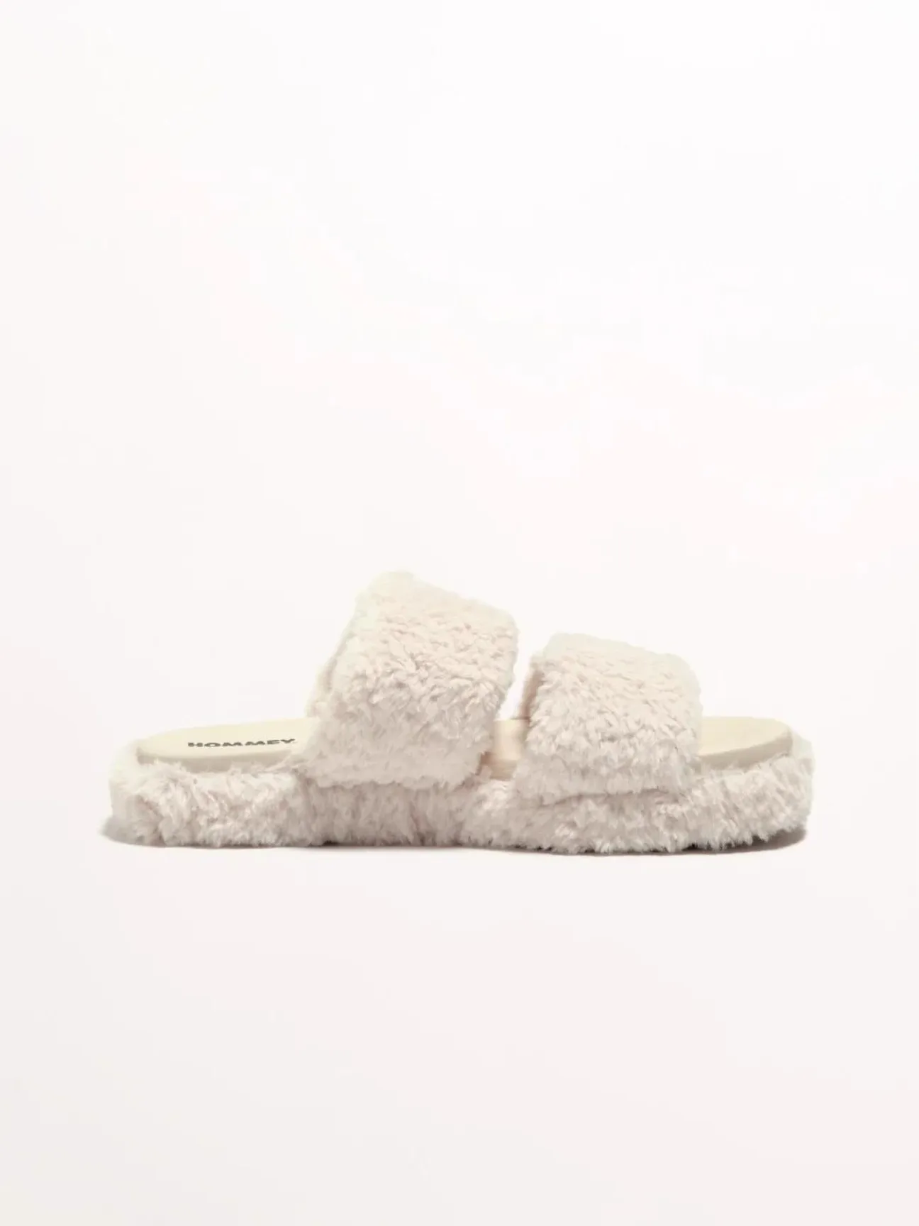 *Willow Fur Slide Marshmallow