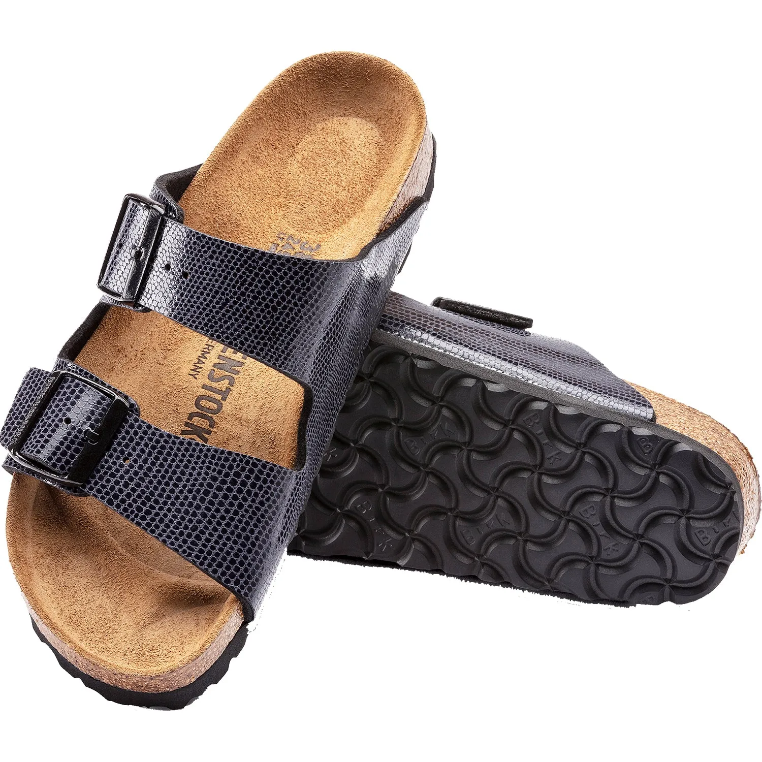 Women's Birkenstock Arizona Magical Midnight Birko-Flor