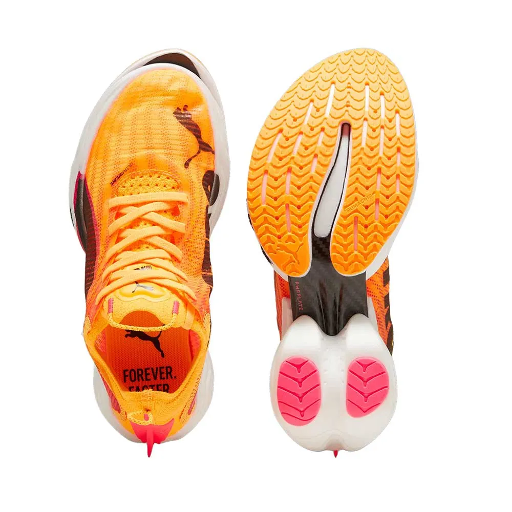 Women's FAST-R NITRO Elite 2 Running Shoe - Sun Stream-Sunset Glow-PUMA White - Regular (B)