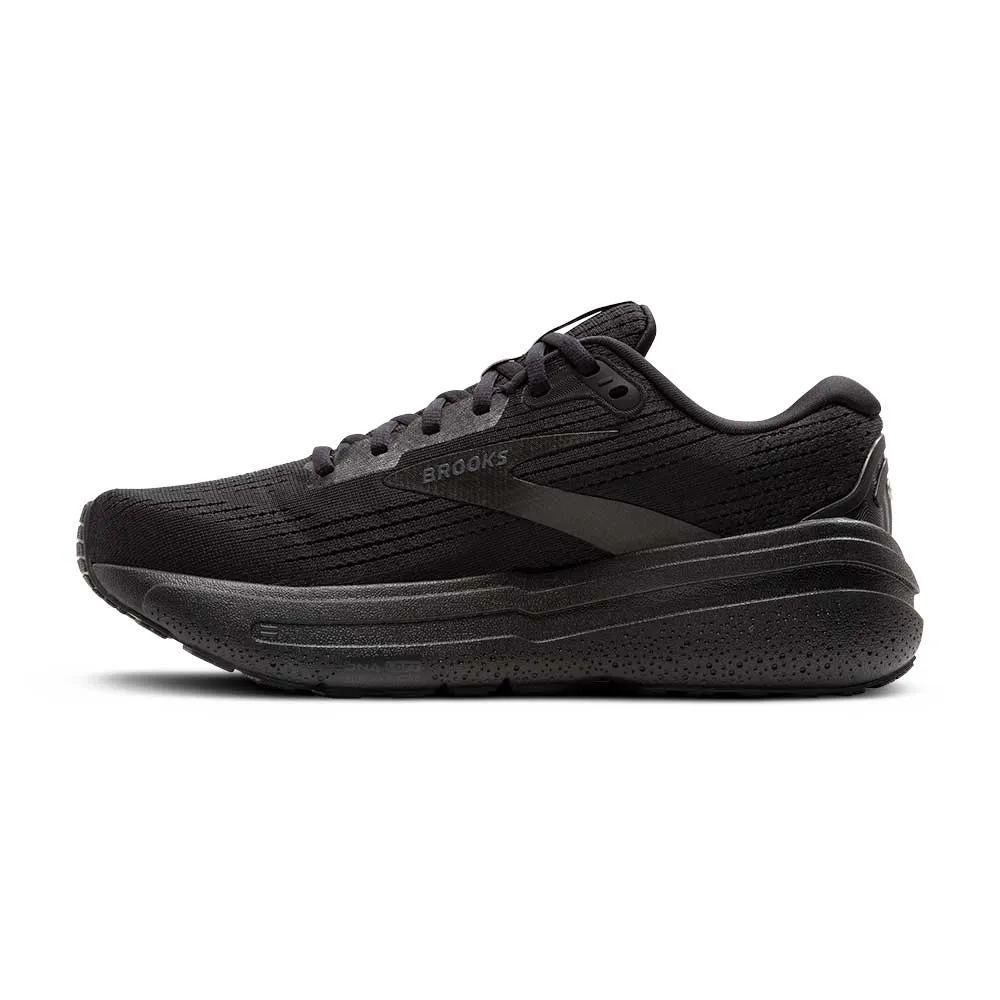 Women's Ghost Max 2 Running Shoe - Black/Black/Ebony - Regular (B)