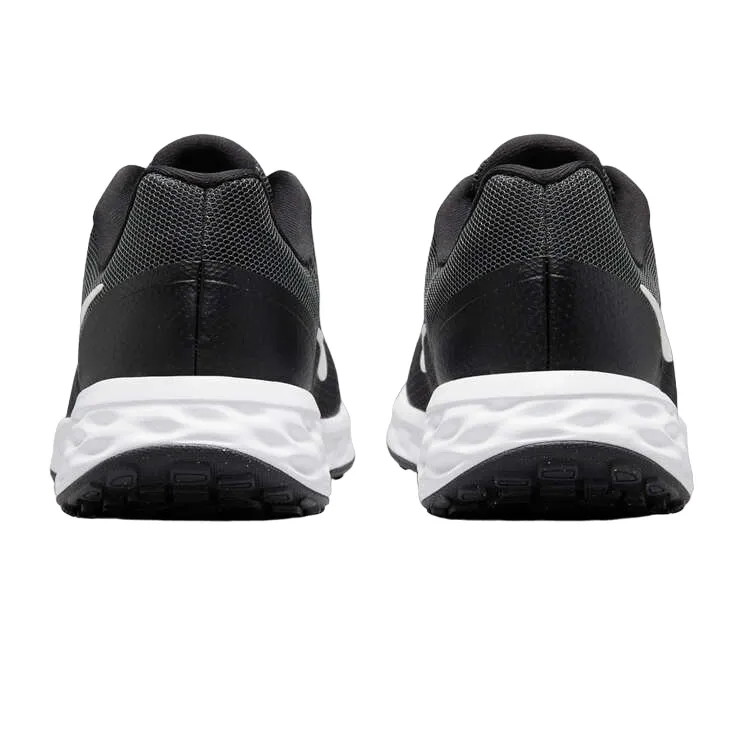 Womens Nike Revolution 6 Next Nature Black/ White Athletic Running Shoes